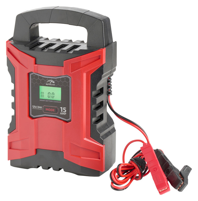 Batterilader 15 A/12-24 V - AutoZone®